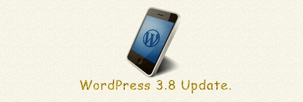 WordPress3.8 Update
